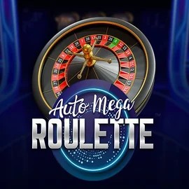 Official Live Casino logo: Auto Mega Roulette by Pragmatic Play at LeoVegas Casino