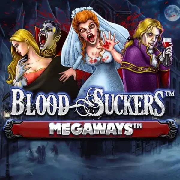Blood Suckers Megaways game by Red Tiger Gaming – logo hosted on LeoVegas Casino