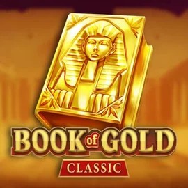 Book of Gold Classic online game logo by Playson on leovegasno.com