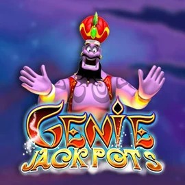 Try Genie Jackpots slot by Blueprint Gaming on leovegasno.com – logo image