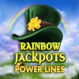 Rainbow Jackpots Power Lines casino game by Red Tiger Gaming – featured logo at LeoVegas Casino