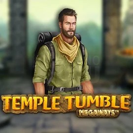 Temple Tumble Megaways logo – Slots by Relax Gaming at LeoVegas Casino
