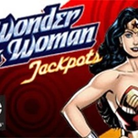 Wonder Woman Jackpots logo – Jackpots by Amaya at LeoVegas Casino